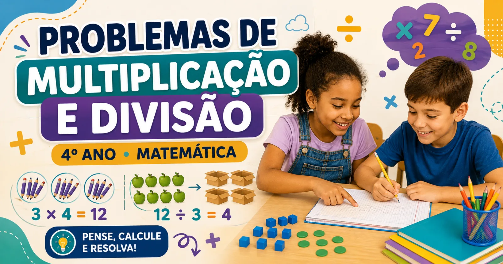 Prévia do material Problemas de multiplicação e divisão