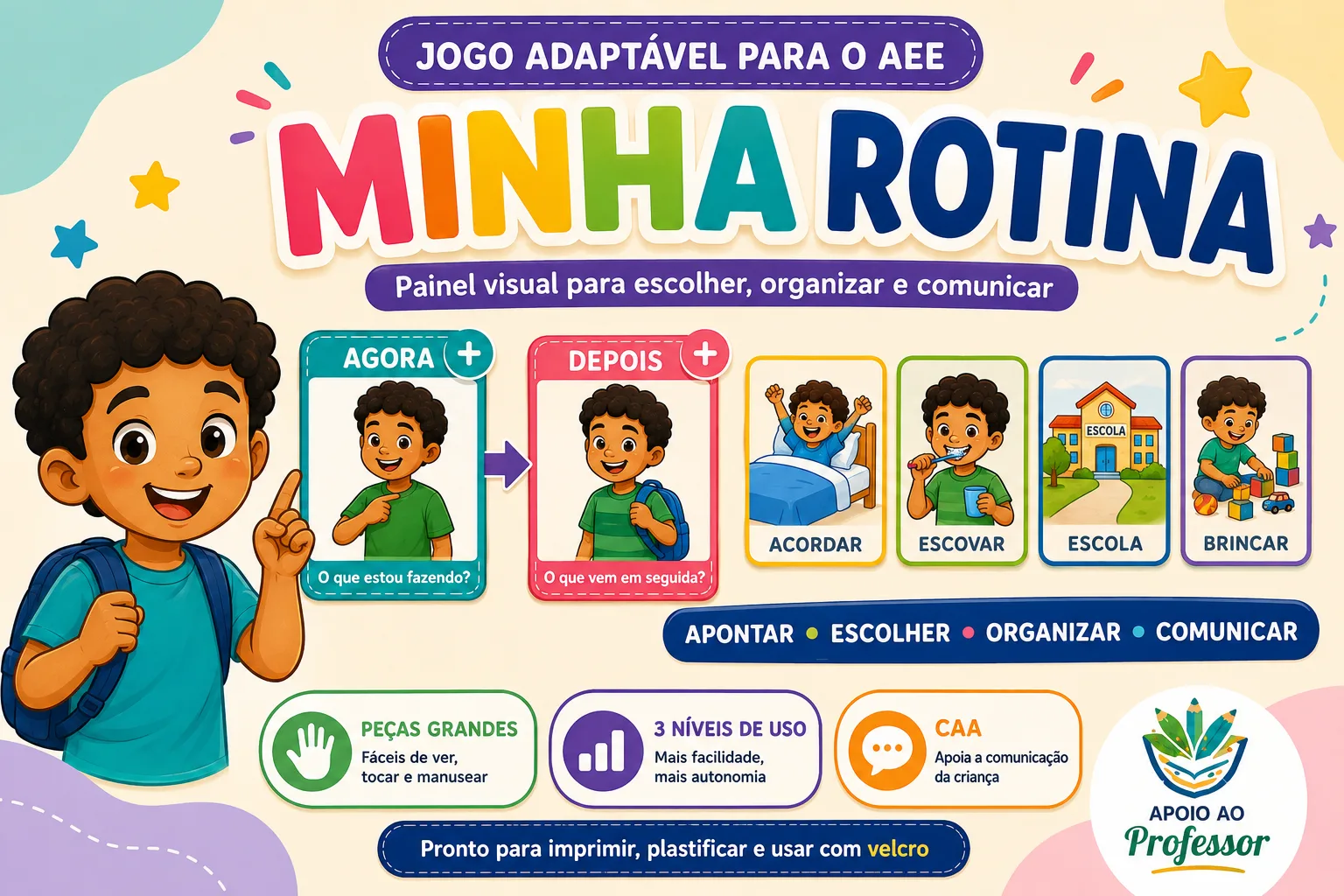 Prévia do material Rotina no AEE: material pedagógico