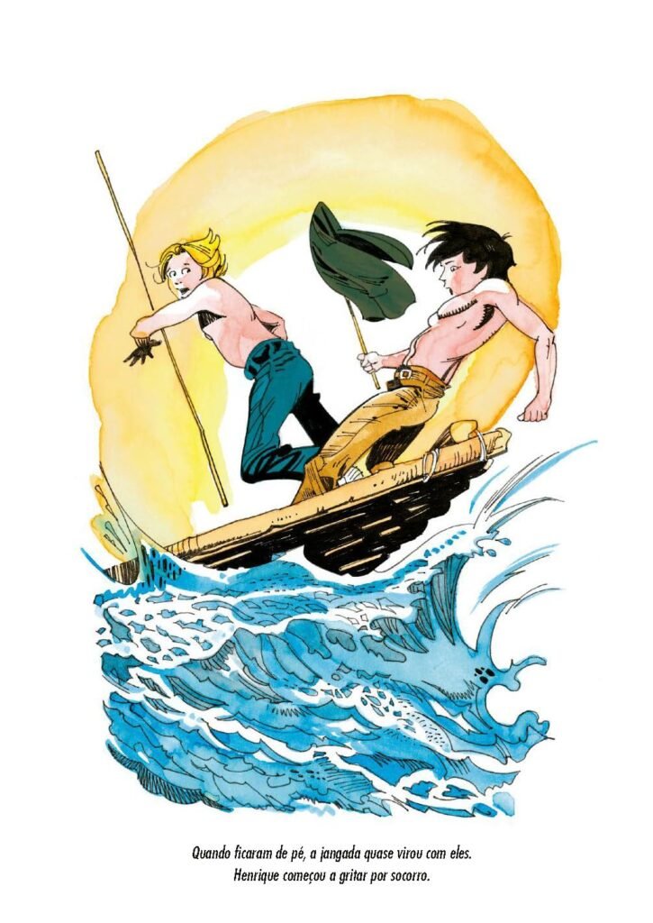 resumo do livro a ilha perdida