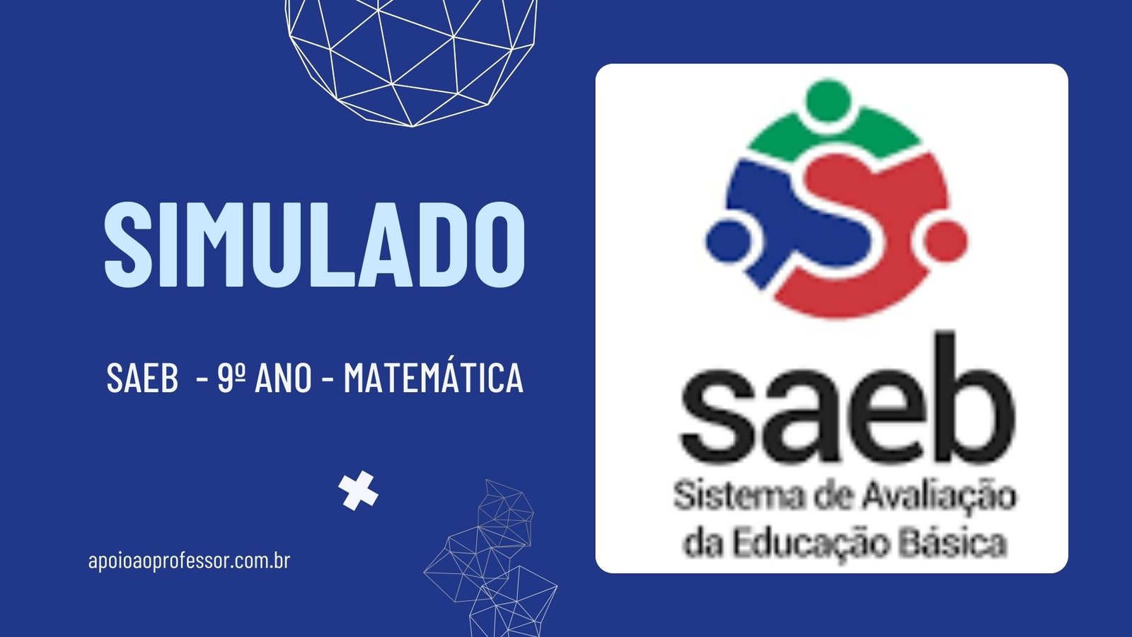 Simulado SAEB – 9º Ano – Matemática – 2025